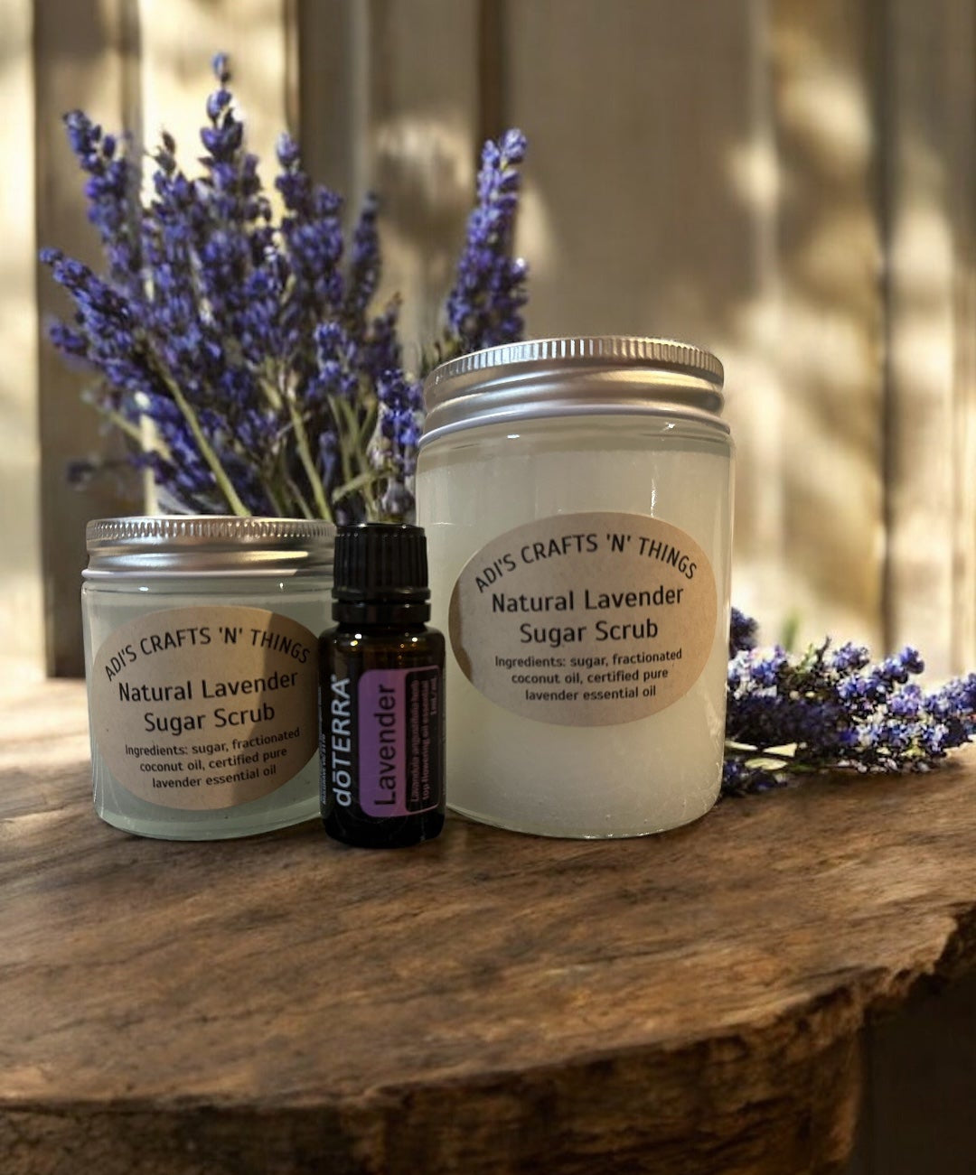 All Natural Sugar Scrubs