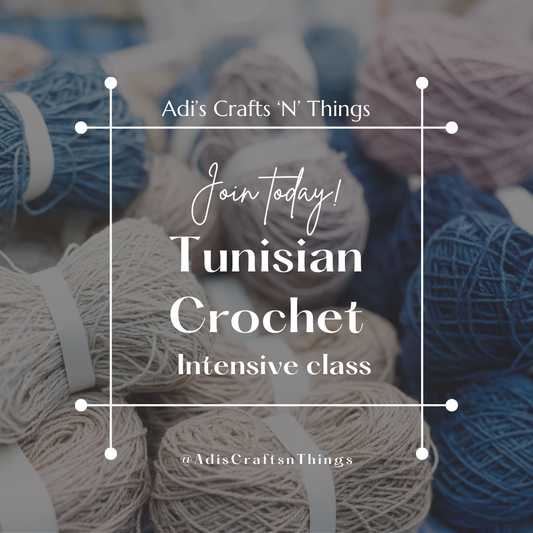 Beginners Tunisian Crochet